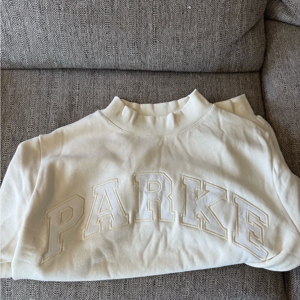 Parke Cream Turtleneck Sweater